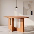 Mesa para Sala de Jantar Louise 130cm sem Vidro
