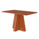 Mesa para Sala de Jantar Maite 130 cm com Tampo MDF Cimol Cinamomo