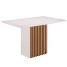 Mesa para Sala de Jantar Piccola 80,5cm X 90 Vidro Cris