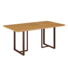 Mesa para Sala de Jantar Retangular 160x90cm Mdf Lunna
