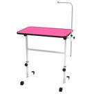 Mesa para Tosa Grande Minag Rosa com Regulagem de Altura Tampo de 9060
