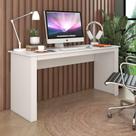 Mesa para Trabalho de Estrutura Reta Fellicci - Branco