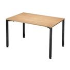 Mesa Parus 6 Lugares 120x80 Cm Tampo Em Mdp 25mm Preto Roal