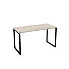 Mesa pe30 home office nogueira casa blanca/branco