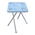 Mesa Petisqueira Praia/mar Com Pés Em Alumínio
