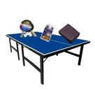 MESA PING PONG 1019 KLOPF + Kit 5055 + Rede Master 5034 + Capa