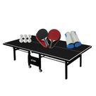 MESA PING PONG 1084 PRETA KLOPF + 2 Kits c/ Estojo + Rede Retrátil MESA PING PONG 1084 PRETA KLOPF + 2 Kits c/ Estojo + Rede Retrátil