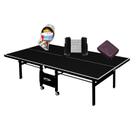 MESA PING PONG 1084 PRETA KLOPF + Kit 5055 + Rede Retrátil Preta + Capa Fechada