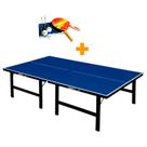 MESA PING PONG ESPECIAL MDF 15mm KLOPF 1016 + KIT TÊNIS DE MESA 5030