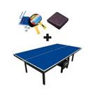MESA PING PONG MDF 1084 KLOPF + KIT Completo 5031 + Capa