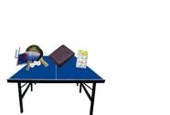 MESA PING PONG MDP 15mm KLOPF 1013 OFICIAL + KIT Completo Klopf 5031 + Kit bolinhas Klopf 5075 + Capa