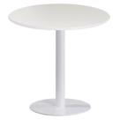 Mesa Pisa Beta Fratini Disco Redondo Branco Tampo MDP