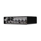 Mesa Placa De Som 2 Canais Gravação Profissional Interface De Áudio Q-24