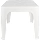 Mesa Plástica de Apoio Mor 15151301 com Proteção UV 43x51x51cm