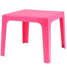 Mesa Plástica Infantil Mor Rosa