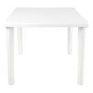 Mesa Plastica Quadrada Desmontavel Mor 109978 Branca