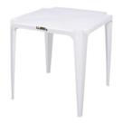 Mesa Plastica Quadrado Branco Mor