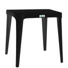 Mesa Plastico Quadrada Juliana Preto - Duo