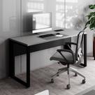 Mesa Plataforma Individual com Caixa de Tomadas Pés Metal 120cm Industrial Executive Cinza Sagrado E Preto Mesa Plataforma Individual com Caixa de Tomadas Pés Metal 120cm Industrial Executive Cinza Sagrado E Preto