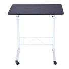 Mesa portatil ajustavel home office estudo jantar com rodinhas