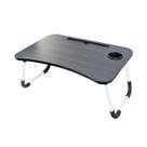 Mesa portátil dobrável de mdf 59,5x39x27cm