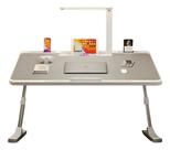 Mesa Portátil para Notebook Dobrável Ajustável Com Lâmpada de Led