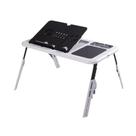 Mesa Portátil para Notebook Dobrável com Cooler