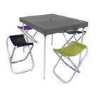 Mesa Prática Dobrável com Banquetas - Botafoto - Botafogo