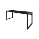 Mesa Presidente 190x70x75cm Yon Preto Preto