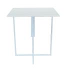 Mesa Prime Branco/Branco Quadrada Mesa Prime Branco/Branco Quadrada