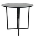 Mesa Prime Preto/Preto Redonda