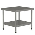 Mesa/Pro Cavalete 60 Inox A60xL61xP69cm para Fogão/Char Broiler Progás
