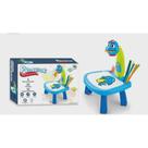 Mesa Projetor Desenho Infantil Mesinha De Desenho Projetara(Azul) Mesa Projetor Desenho Infantil Mesinha De Desenho Projetara(Azul)