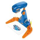 Mesa Projetora Hot Wheels Brinquedo Infantil Com 32 Desenhos Para Colorir - Multikids
