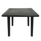 Mesa Quadrada Área De Lazer Desmontável Preta 25390 Arqplast Mesa Quadrada Área De Lazer Desmontável Preta 25390 Arqplast