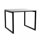 Mesa Quadrada de Jantar 80x80cm Industrial - Design Moderno e Compacto para Sala e Cozinha