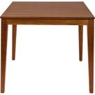 Mesa Quadrada em Madeira London Amêndoa 4 Lugares 80 cm Tramontina