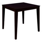 Mesa Quadrada em Madeira London Castanho Escuro 4 Lugares 70 cm Tramontina