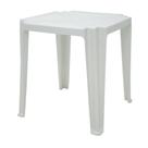Mesa Quadrada em Polipropileno Branco Tramontina Tambaú Basic 68 X 68 X 72cm - Tramontina Mesa Quadrada em Polipropileno Branco Tramontina Tambaú Basic 68 X 68 X 72cm - Tramontina