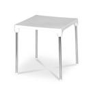 Mesa Quadrada Niquelart Branco 70x70x72cm