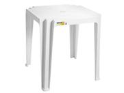 Mesa Quadrada Polipropileno Tramontina Tambaú 92314010 Branco