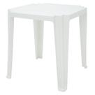 Mesa Quadrada Tramontina Tambau Basic em Polipropileno Branco Mesa Quadrada Tramontina Tambau Basic em Polipropileno Branco