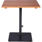 Mesa Quadrada Urban Highline em Madeira Garapeira e Coluna Central em Metal 70 cm Tramontina