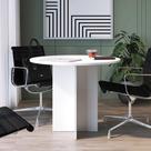 Mesa Redonda Reunião Escritório Café Cozinha Branca