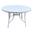 Mesa Redonda Ripada Alumínio 120cm Porto Rico