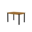 Mesa Retangular 120x80cm Tampo em Mdf Monaco