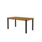 Mesa Retangular 160x80cm Tampo em Mdf Monaco