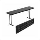 Mesa retangular de treinamento 180 x 46 cm