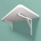 Mesa Retrátil 90x40cm Branca Solução Inteligente para Ambientes Pequenos e Organizados