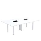 Mesa Reunião 320cm x 140cm MRCPB3214 Branco